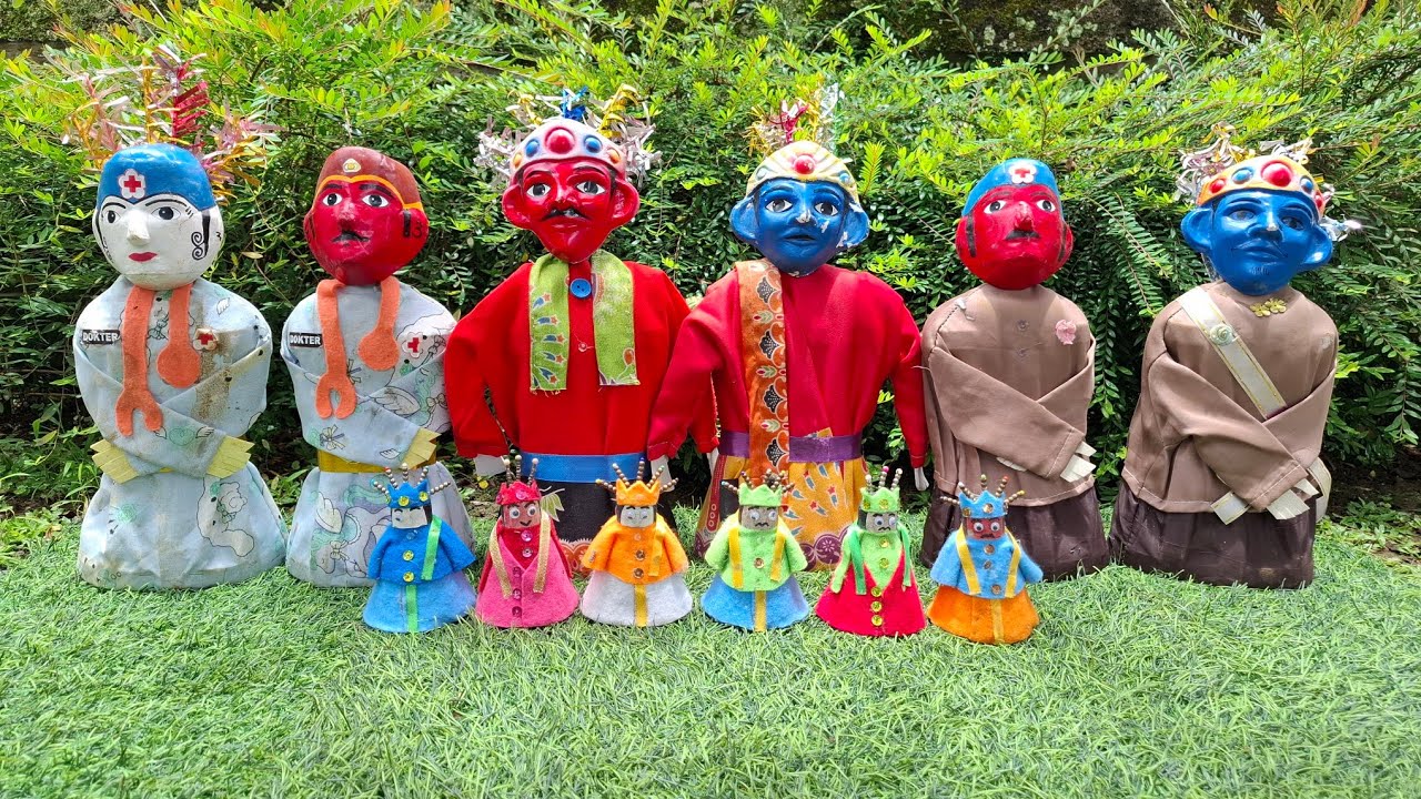 Ух ты, тут полно безголовых Ондел-онделов. Давайте найдем головы, соберем их, а потом соберем обр...