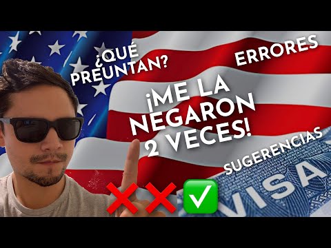 ¿CÓMO sacar la VISA para ESTADOS UNIDOS? 🇺🇸 - Preguntas | Errores ⚠️ (Mi experiencia)