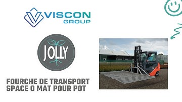 Fourche de transport Space O Mat pour les pots Visser Horti System | ETS JOLLY