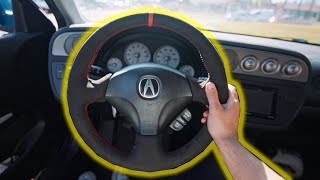 How To Wrap Your Steering Wheel For Under $40 | Full Tutorial