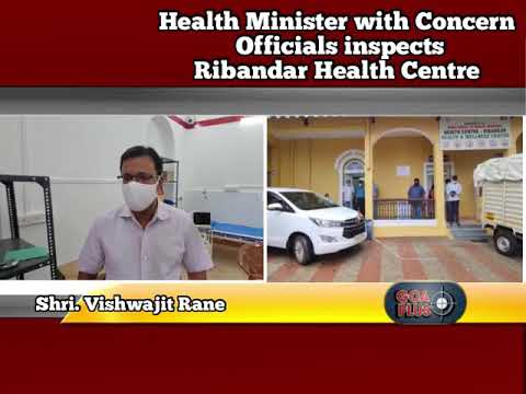 Health minister Inspects Ribandar Health Center