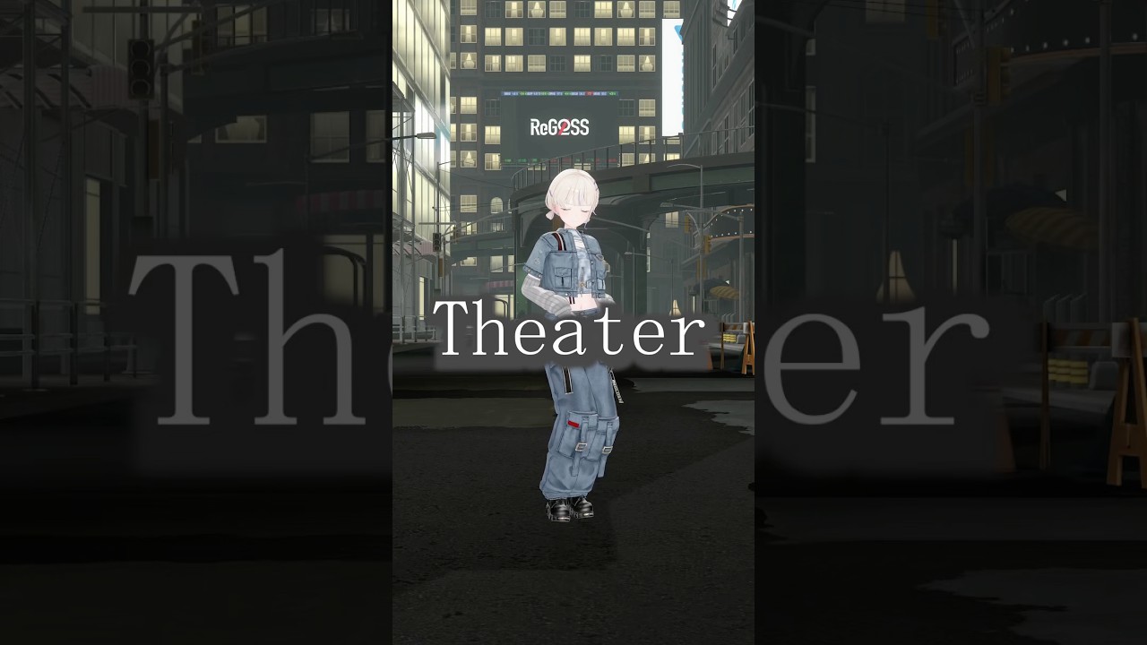 月火から水木にお疲れ👏Theater踊ってみた【轟はじめ】#shorts  #vtuber