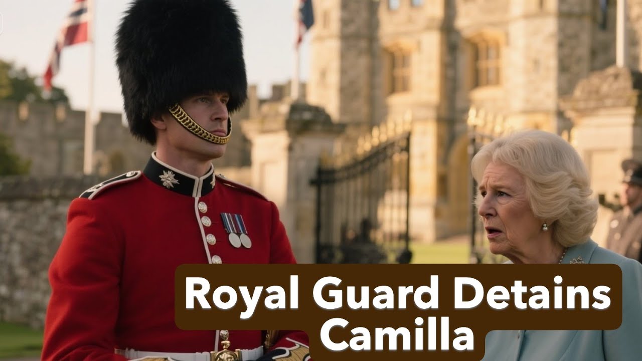 Royal Guard Detains Camilla at Windsor After Alleged Attack on Queen Anne During Ceremony.