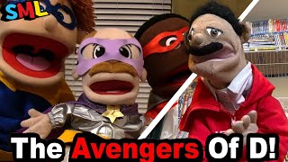 SML Movie: The Avengers Of D (Puppet Reaction)