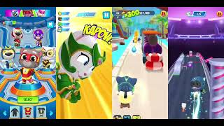 My talking Tom Gold Run 🆚 talking tom hero dash #gaming screenshot 3