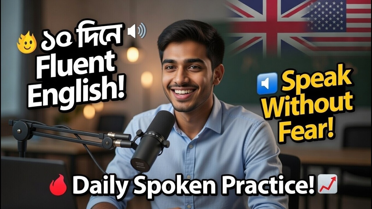 মাত্র ৩০ দিনে ইংরেজিতে সাবলীল কথা বলুন! | Spoken English Podcast!