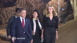 Ivanka Trump meets South Korean President Moon Jae-in