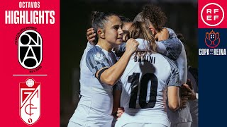 Resumen #CopaDeLaReinaIberdrola | FC Levante LP Badalona 1-0 Granada CF | Octavos | Temp. 2025/26