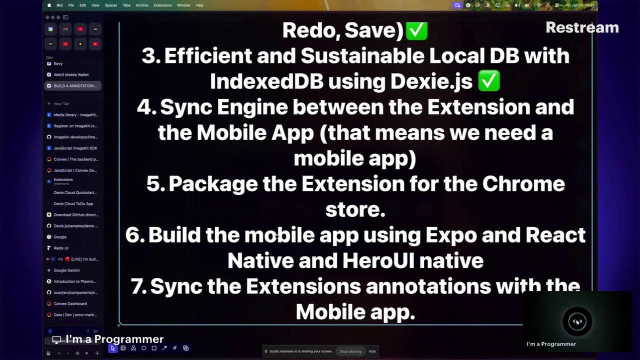 I'm building an extension for the Chrome store - Part 6
