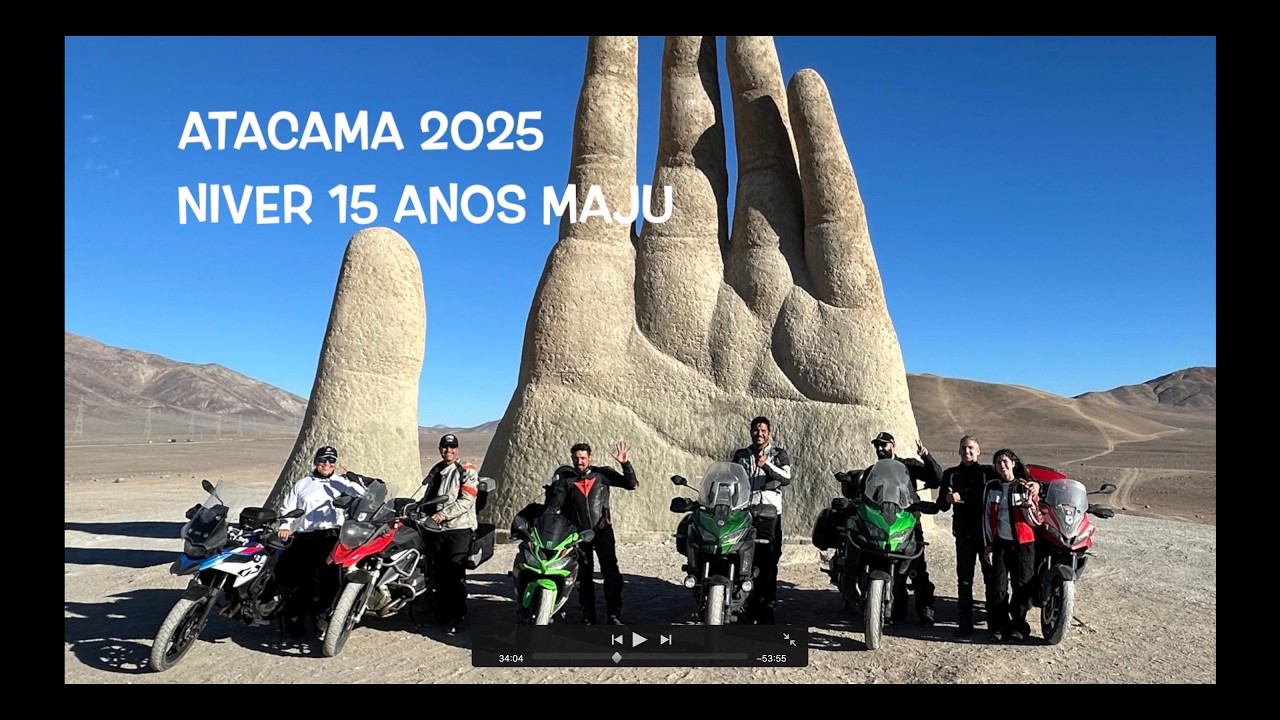 Atacama de Moto - 2025 - 15 anos Maju