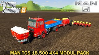 Farming Simulator 19 - MAN TGS 18.500 4X4 MODUL PACK