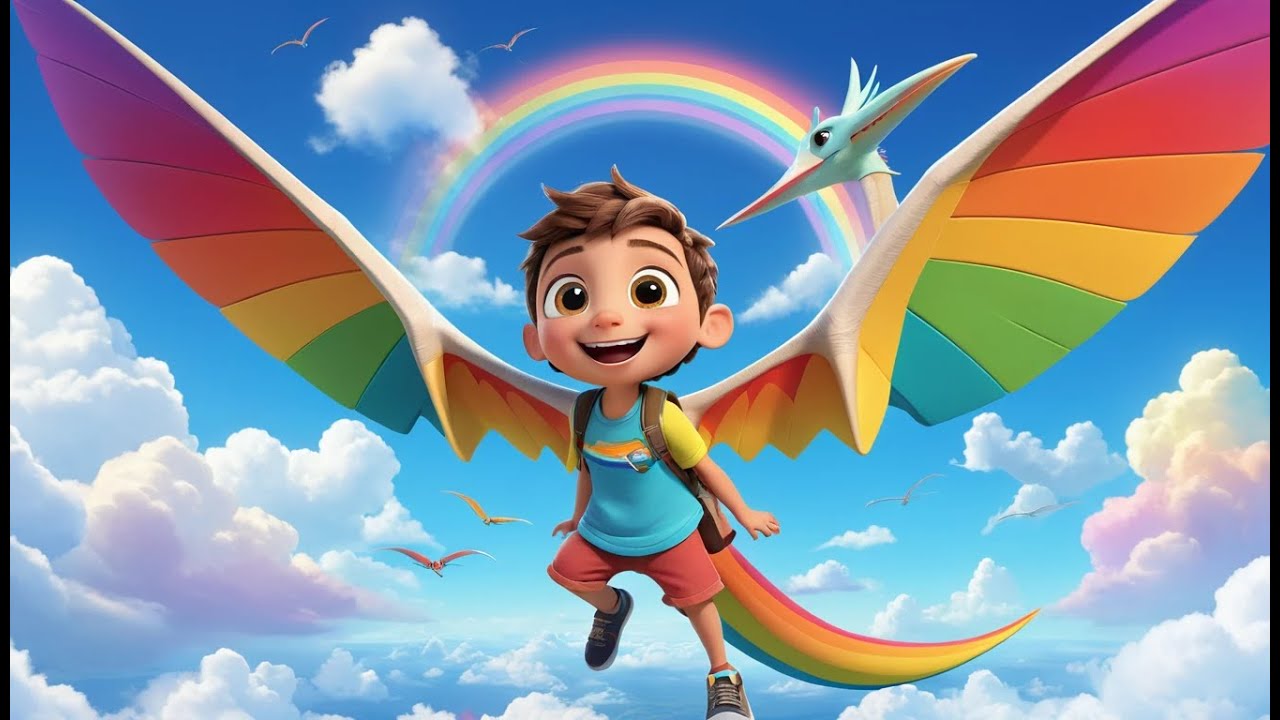 Flying Dinosaur Fun – Let’s Soar Together! | Exciting Dinosaur Song Kids | Prehistoric Adventure
