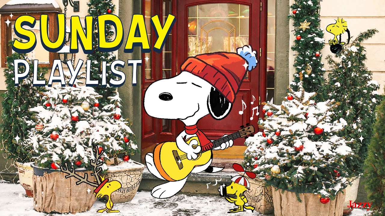 Peaceful Sunday with Snoopy 🌼| Smooth Jazz Playlist for a Cozy Morning by Jazzy