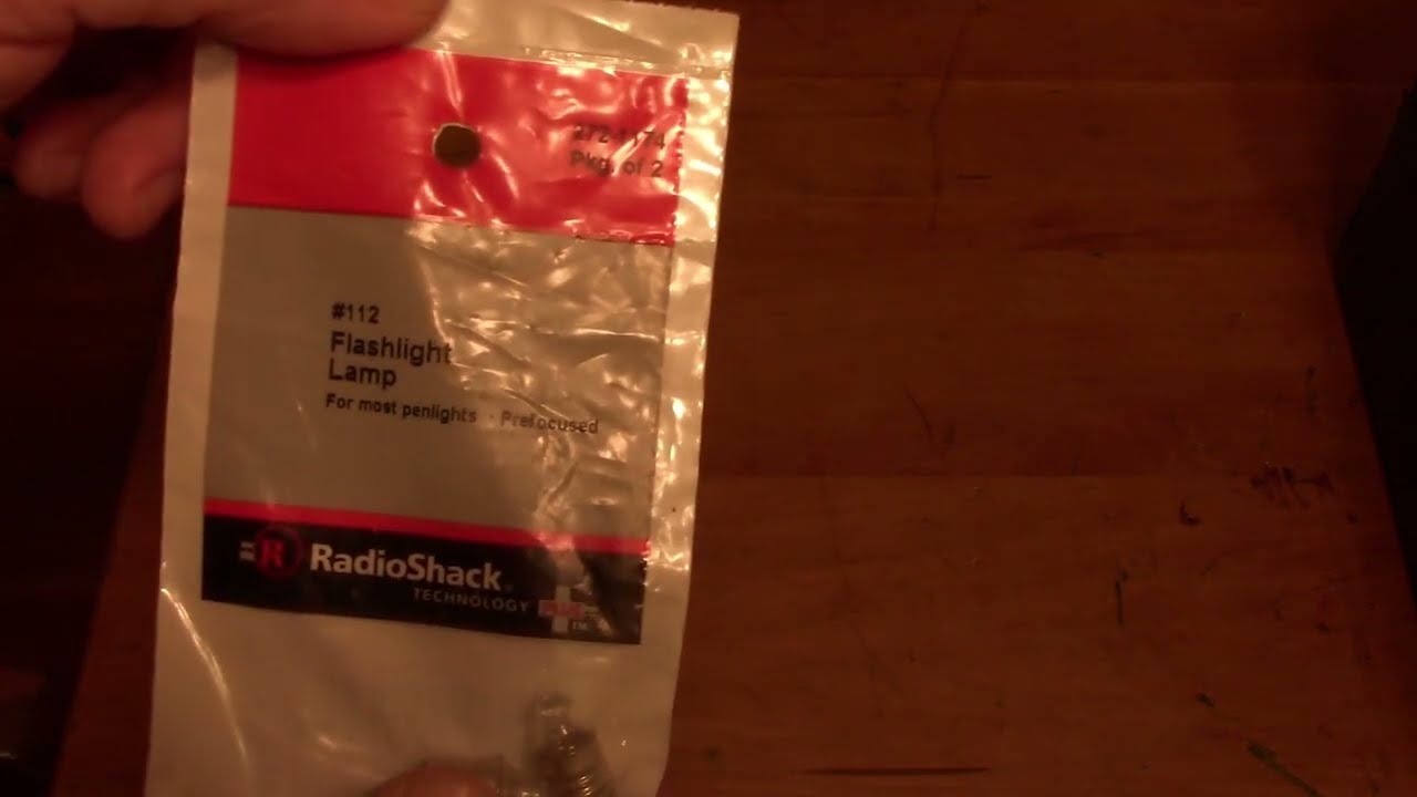 Lumilite K-1AAA Keychain Flashlight With Correct 112 Bulb