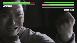 Master Liu VS Black Belts | WITH HEALTHBARS | Ip Man