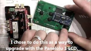 Adafruit i2c LCD panel for 3d Printer