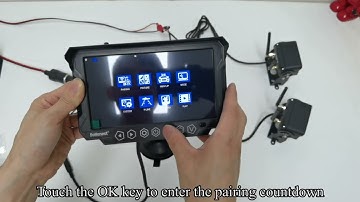 DoHonest S21 RV Wireless Backup Camera System to Adds Second Camera Operation Video