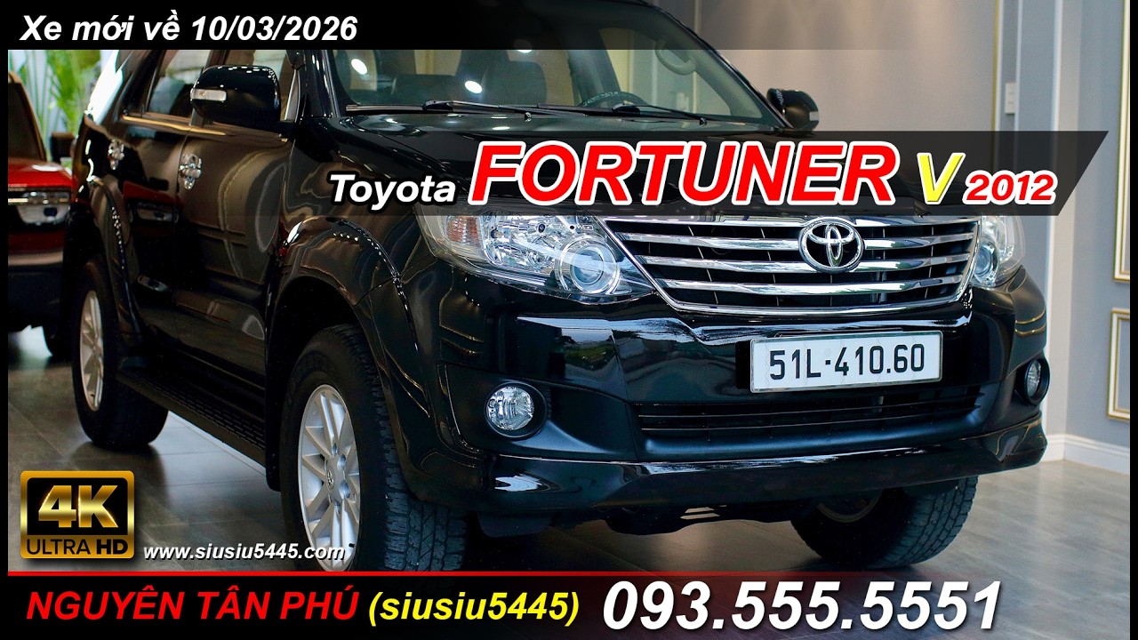 Một chiếc xe giành cho người khó tính I FORTUNER V 2012 siêu mới, hoàn hảo đến từng chi tiết.