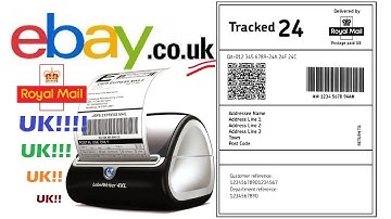 eBay UK Shipping Postal Label Printer (The Trick Avoid The Included Software!) Dymo LabelWriter 4XL