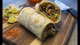 How to Roll a Burrito + Chipotle Lifehack