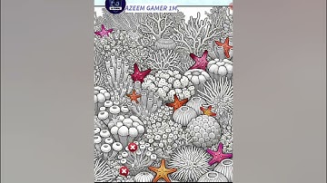 Annoying Brain Puzzle Level 28 |Find All Starfish| Walkthrough Solution