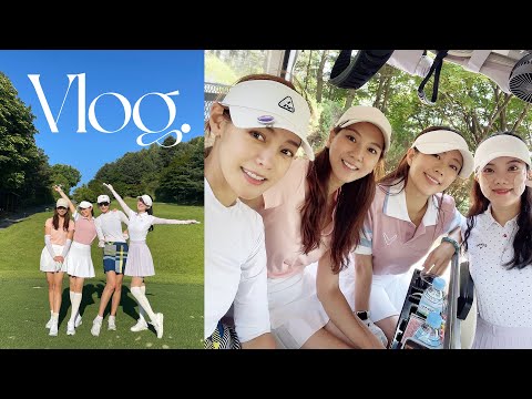 골린이의 골프 라운딩 일지⛳️ | 현모, 나희, 채림언니🤍이쁜 골프복 추천, <strong>용인</strong> 브런치 <strong>맛집</strong>