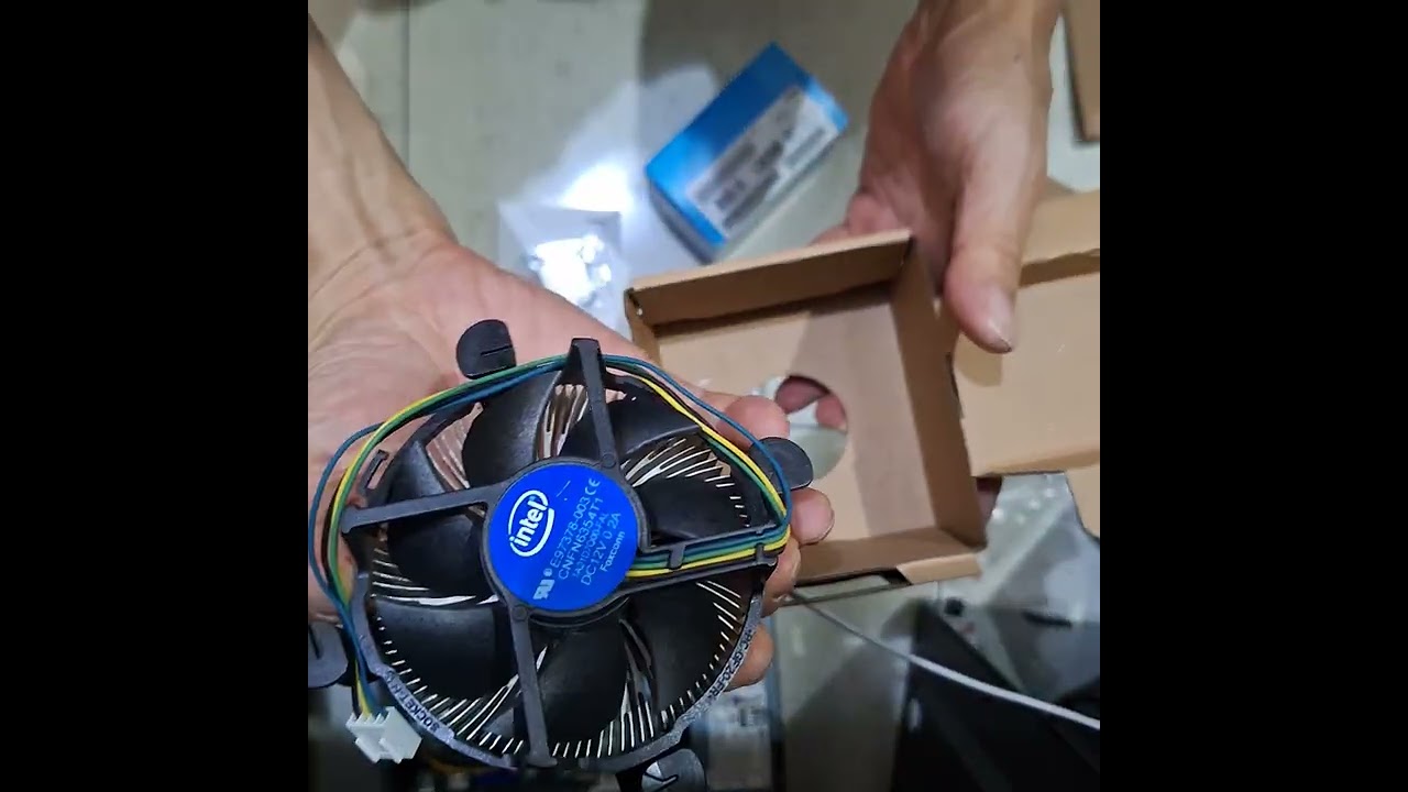 Test Intel i3 10105F + Fan #5 - YouTube