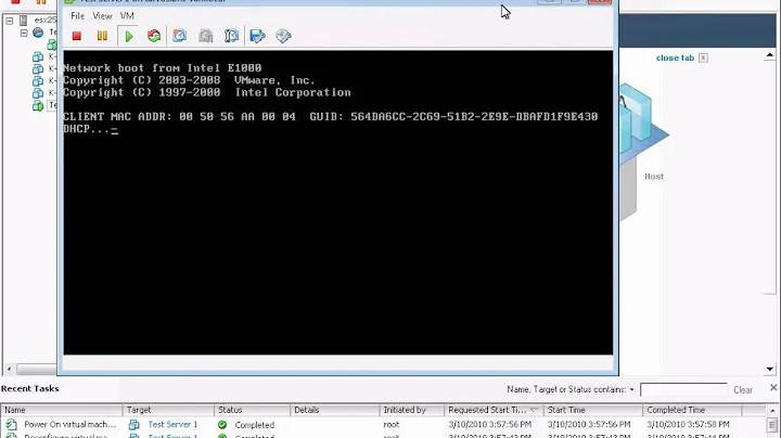 Booting VMWare Virtual Machine From Client CD Rom