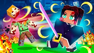 NOVA SÉRIE DE KIMETSU NO YAIBA no MINECRAFT #01