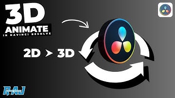 Turn Your LOGO Into A 3D ANIMATION In Davinci Resolve | Davinci Resolve 18 Tutorial For Beginners