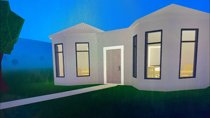Building my first house ever in bloxburg!!!!!