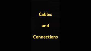 Media Tech Tips - Cables