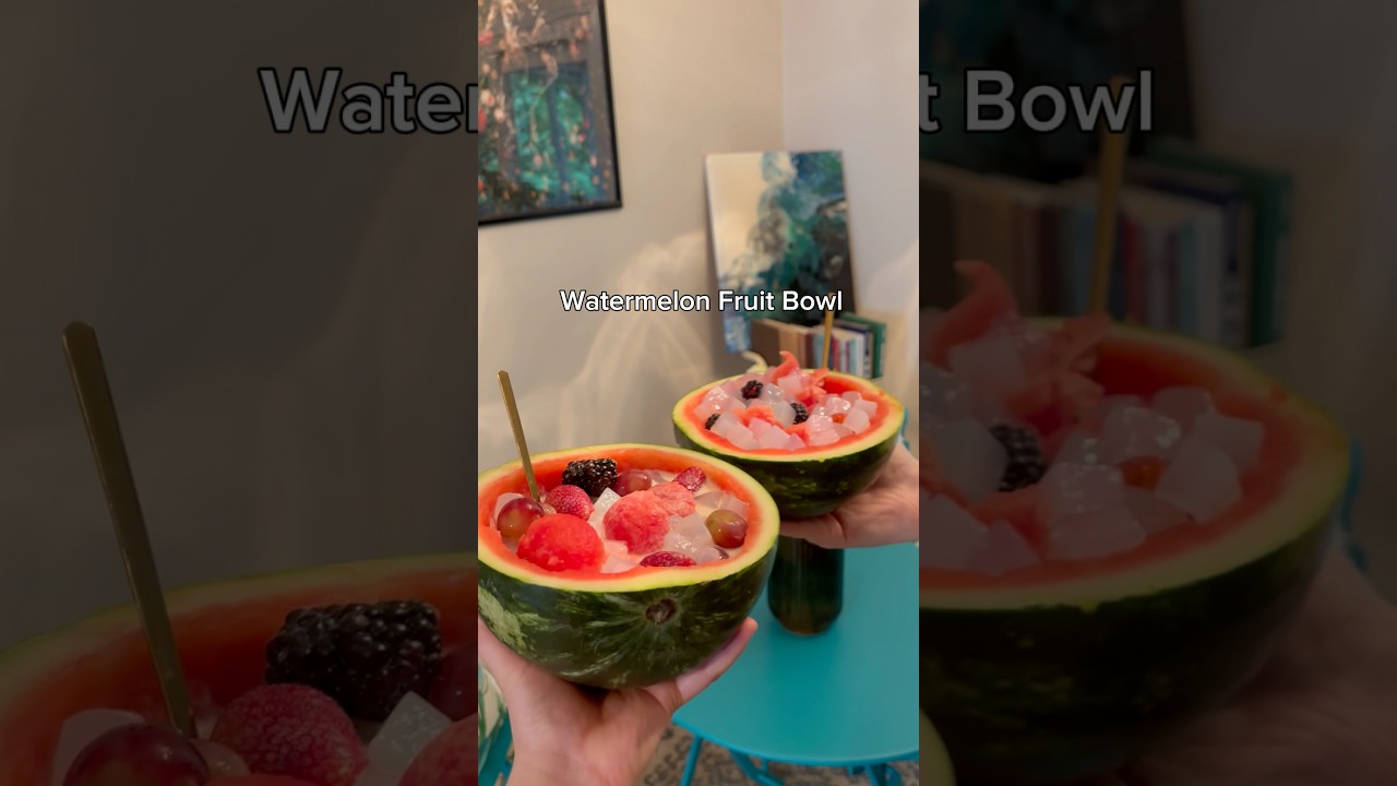 Watermelon fruit bowl 🍉 