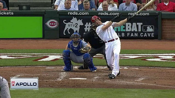 LAD@CIN: Ludwick smacks a solo homer to left field