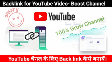 YouTube Video Backlink Generator 2021 | YouTube Video Backlink Site List for Free