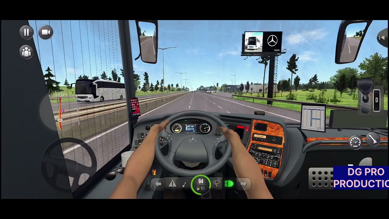 KarbaLa to MosuL Mercedes Benz Bus Journey (Bussim Ultimate) #bus #viralvideo #new #iraq #best