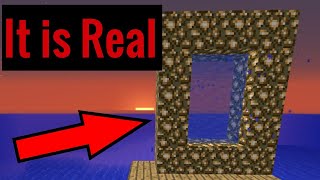 Minecraft But Heaven Portal Is Real !!!