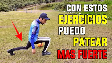 ¿Qué músculos le ayudan a golpear más fuerte en el fútbol?