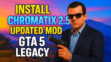 Install Chromatix 2.5 in GTA 5 Legacy (2025) | Best Graphics Mod Tutorial | @GamerTech888