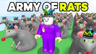 Roblox I have an ARMY Of RATS