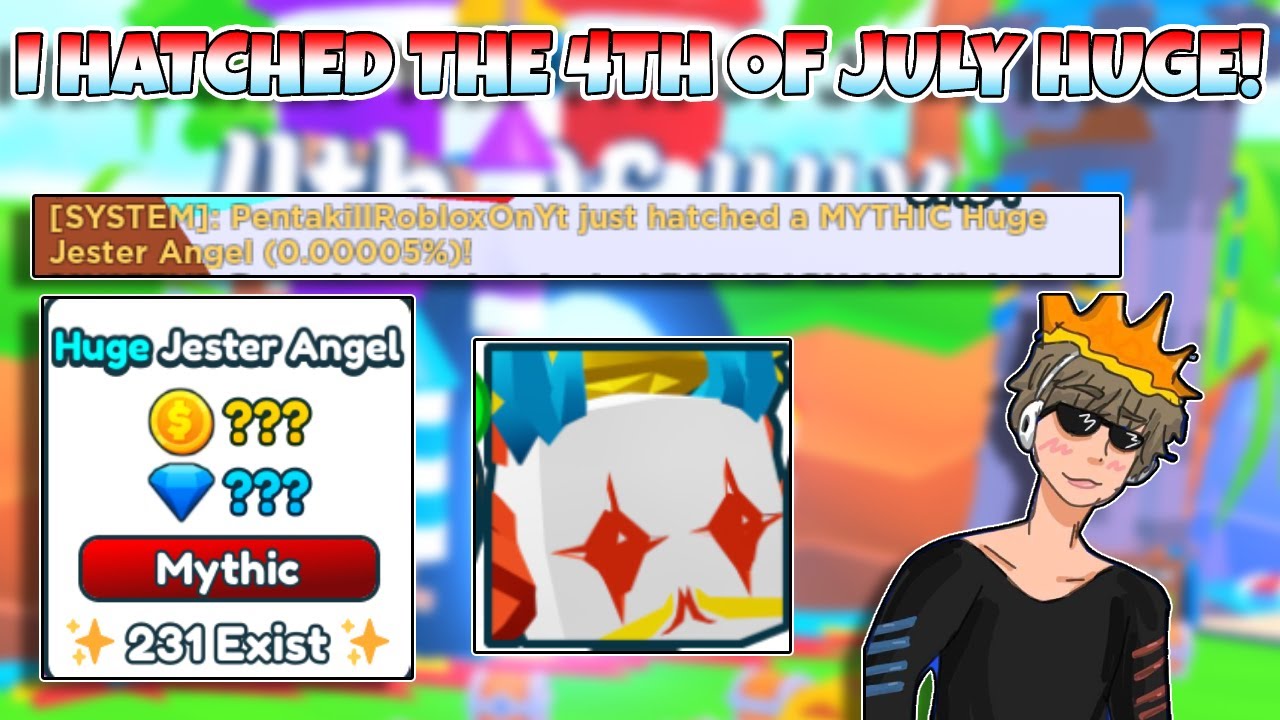 I HATCHED THE 4TH OF JULY HUGE!🎆🎇CHEST SIMULATOR🎆🎇ROBLOX
