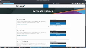 Make Kubuntu 17.04 Bootable USB Drive from Linux