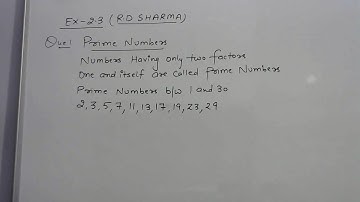 CLASS-6TH // CH-2 // EX-2.3 // RD SHARMA