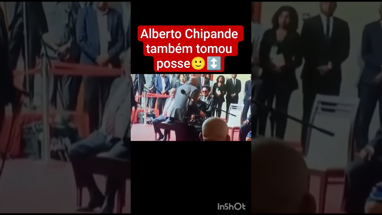 Alberto Chipande também tomou posse Moçambique está mal #vm7 #anamalala