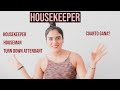 WORK AND TRAVEL: QUE ES HOUSEKEEPER