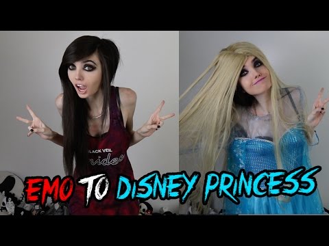 Disney Princess Transformation Emo To Princess Elsa Edition Youtube