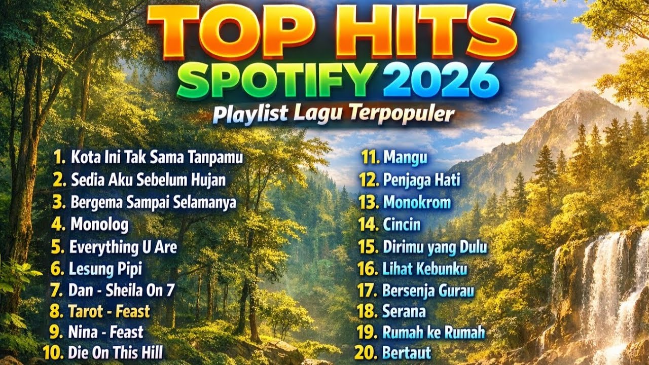 TOP HITS SPOTIFY 2026 🔥 Lagu Terpopuler & Viral 2026 Full Playlist Nonstop
