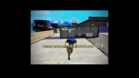 Desert king meet Free style player ⚙️🗿#freefire #shortsfeed #youtubeshorts