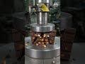 hydraulic press vs dark chocolate 🍫🍫😱😱#shorts #virqlshorts