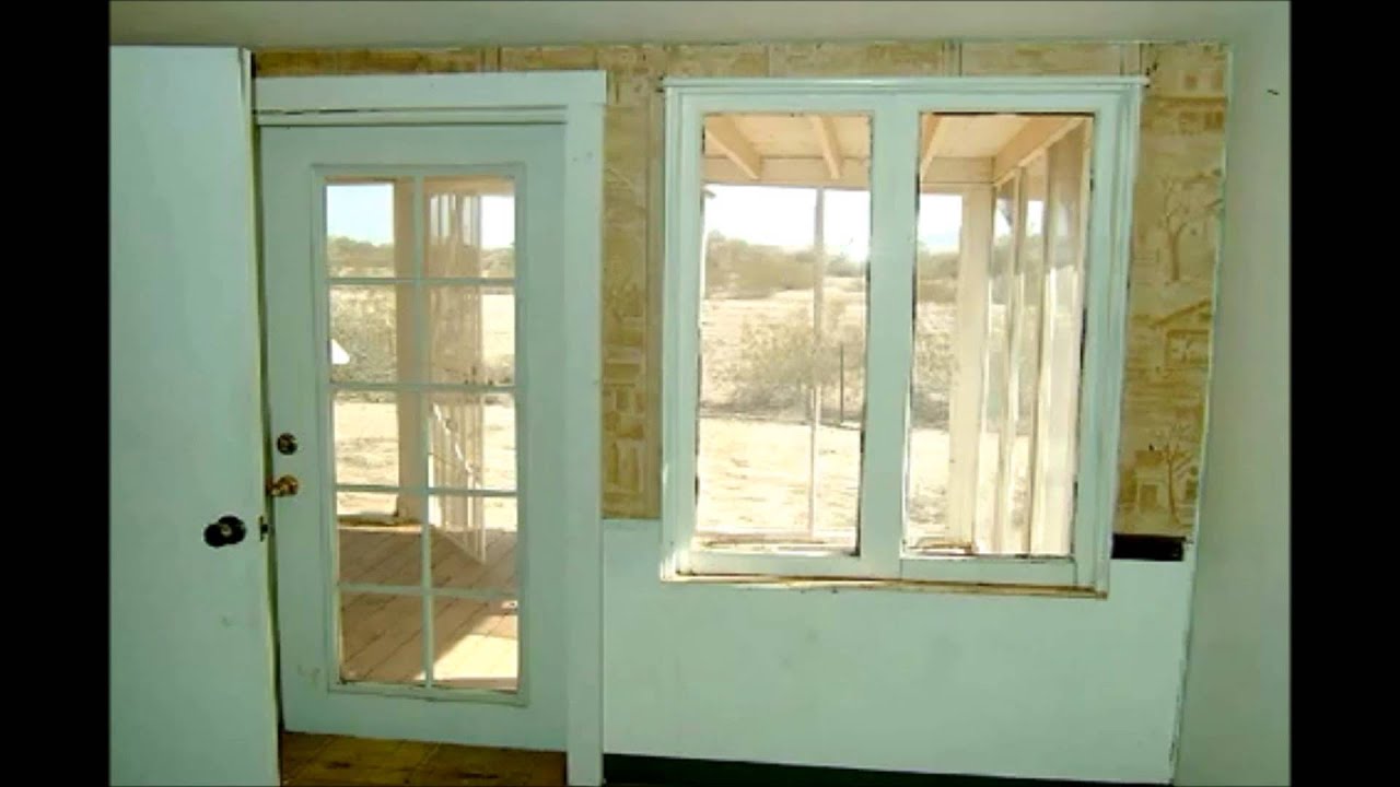 Old abandoned farm house in middle of Arizona desert, exploration of ...
